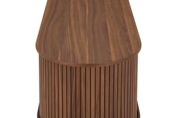 TV-bänk Neandir 150x45 cm Massiv Valnöt - Brun - Möbler - TV- & Mediamöbler - TV bänk & mediabänk