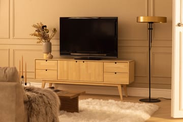 TV-bänk Notte 160 cm Björk - Kiteen Huonekalut - Möbler - TV- & Mediamöbler - TV bänk & mediabänk