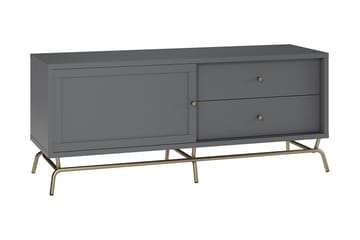 Tv-bänk Nova 150x48 cm Grafitgrå - CosmoLiving - Möbler - TV- & Mediamöbler - TV bänk & mediabänk