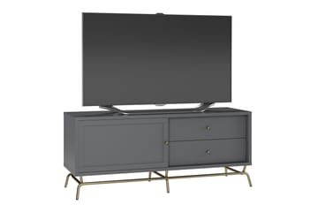 Tv-bänk Nova 150x48 cm Grafitgrå - CosmoLiving - Möbler - TV- & Mediamöbler - TV bänk & mediabänk