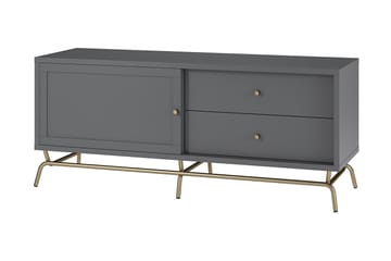 Tv-bänk Nova 150x48 cm Grafitgrå - CosmoLiving - Möbler - TV- & Mediamöbler - TV bänk & mediabänk