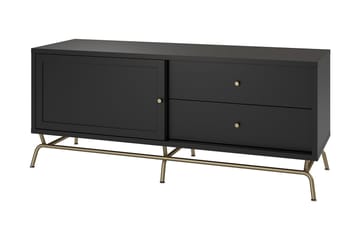 TV-bänk Nova 150x50 cm Svart - CosmoLiving - Möbler - TV- & Mediamöbler - TV bänk & mediabänk