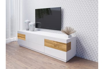 TV-bänk Oppenheim 206 cm - Vit|Trä - Möbler - TV- & Mediamöbler - TV bänk & mediabänk