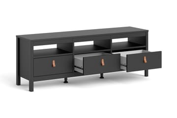 Tv-bänk Osterholm 151 cm - Svart/Natur - Möbler - TV- & Mediamöbler - TV bänk & mediabänk