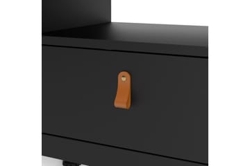 Tv-bänk Osterholm 151 cm - Svart/Natur - Möbler - TV- & Mediamöbler - TV bänk & mediabänk