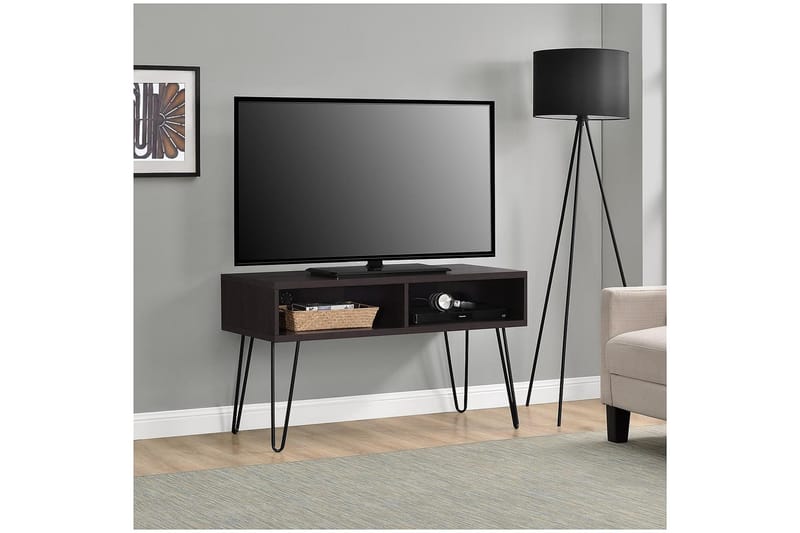 TV-bänk Owen 107x50 cm Espresso - Dorel Home - Möbler - TV- & Mediamöbler - TV bänk & mediabänk