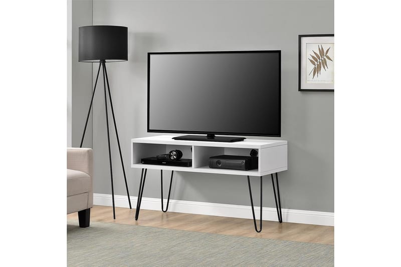 TV-bänk Owen 107x50 cm Vit - Dorel Home - Möbler - TV- & Mediamöbler - TV bänk & mediabänk