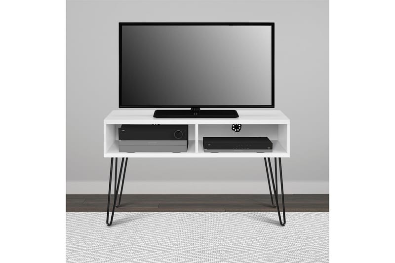 TV-bänk Owen 107x50 cm Vit - Dorel Home - Möbler - TV- & Mediamöbler - TV bänk & mediabänk