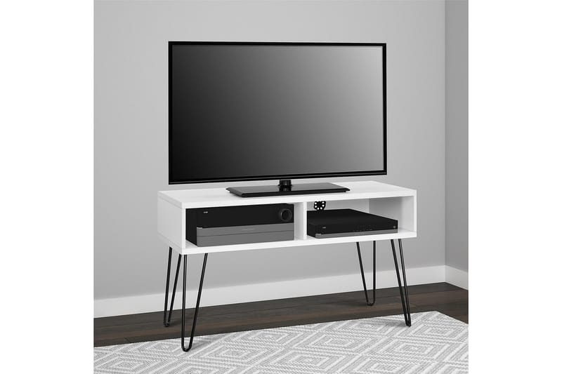 TV-bänk Owen 107x50 cm Vit - Dorel Home - Möbler - TV- & Mediamöbler - TV bänk & mediabänk