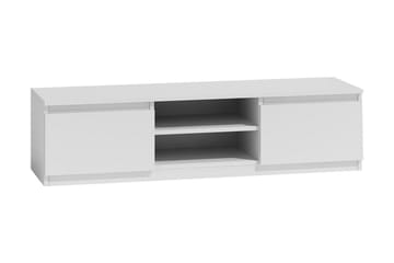 TV-bänk Radomir 140 cm - Vit - Möbler - TV- & Mediamöbler - TV bänk & mediabänk