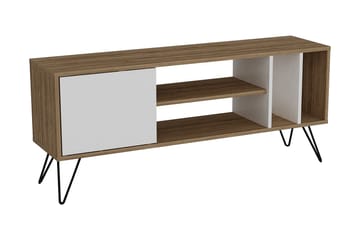 TV-Bänk Rease 140 cm - Valnöt|Svart|Vit - Möbler - TV- & Mediamöbler - TV bänk & mediabänk