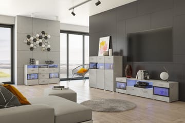 TV-bänk Rhoden 182 cm - Trä - Möbler - TV- & Mediamöbler - TV bänk & mediabänk