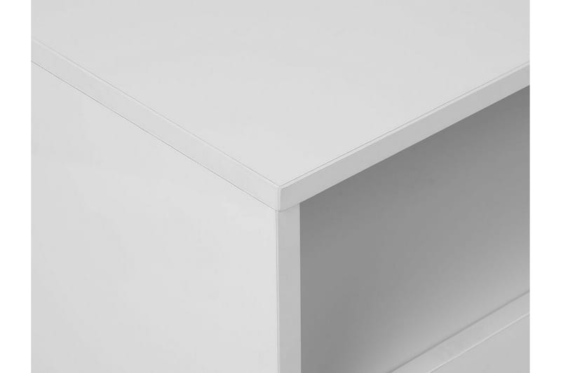 TV-Bänk Rodricks 150 cm med LED - Vit - Möbler - TV- & Mediamöbler - TV bänk & mediabänk