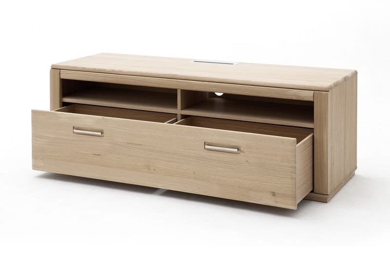 TV-bänk Roulan 153 cm - Trä|Natur - Möbler - TV- & Mediamöbler - TV bänk & mediabänk