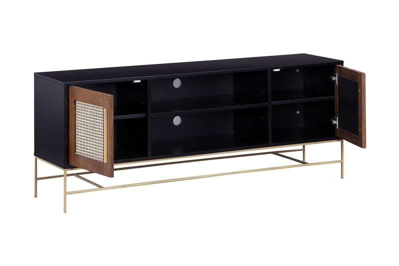 TV-bänk Shanell 150 cm - Brun - Möbler - TV- & Mediamöbler - TV bänk & mediabänk