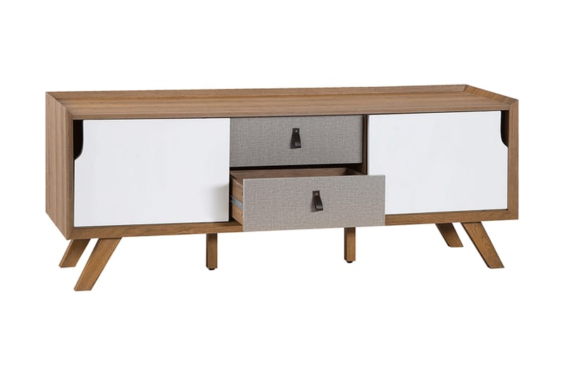 TV-Bänk Sharo 147 cm - Vit - Möbler - TV- & Mediamöbler - TV bänk & mediabänk