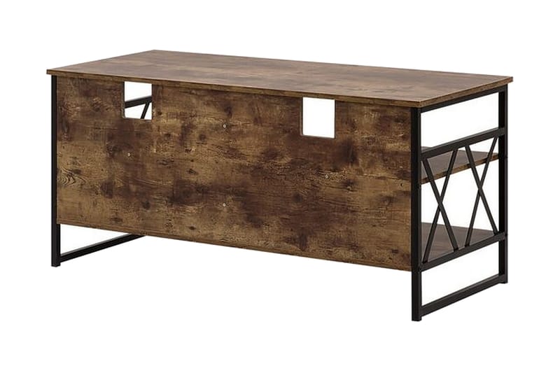 TV-Bänk Shavina 120 cm - Brun - Möbler - TV- & Mediamöbler - TV bänk & mediabänk