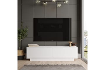 Tv-bänk Shiphard 140 cm - Vit - Möbler - TV- & Mediamöbler - TV bänk & mediabänk