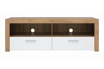 TV-bänk Sitar 135 cm - Trä|natur|Vit - Möbler - TV- & Mediamöbler - TV bänk & mediabänk