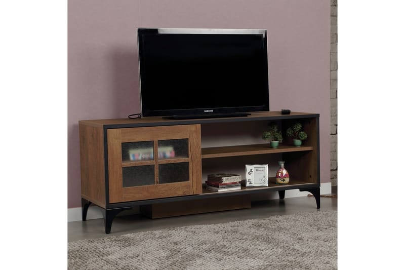 Tv-bänk Skoglund 125 cm - Ek - Möbler - TV- & Mediamöbler - TV bänk & mediabänk