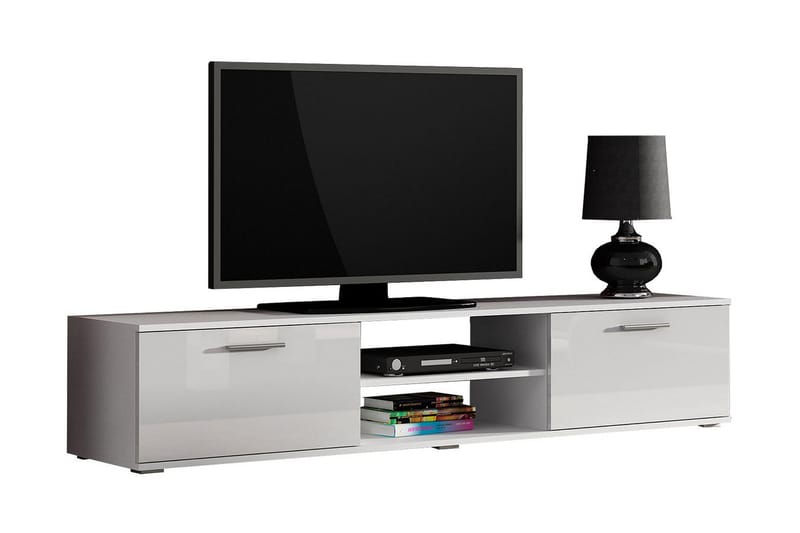 TV-bänk Soho 180x43x37 cm - Grå/Vit - Möbler - TV- & Mediamöbler - TV bänk & mediabänk