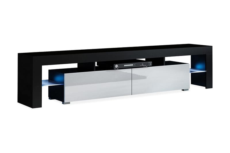 TV-bänk Solo 200 cm - Svart|Grå|Vit - Möbler - TV- & Mediamöbler - TV bänk & mediabänk