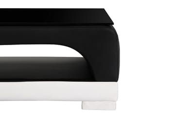TV-bänk Southwell 130 cm - Svart - Möbler - TV- & Mediamöbler - TV bänk & mediabänk