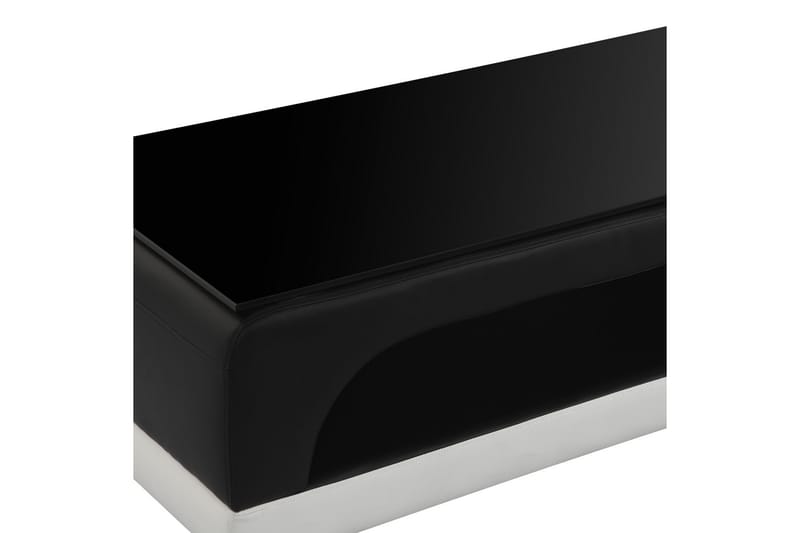 TV-bänk Southwell 130 cm - Svart - Möbler - TV- & Mediamöbler - TV bänk & mediabänk