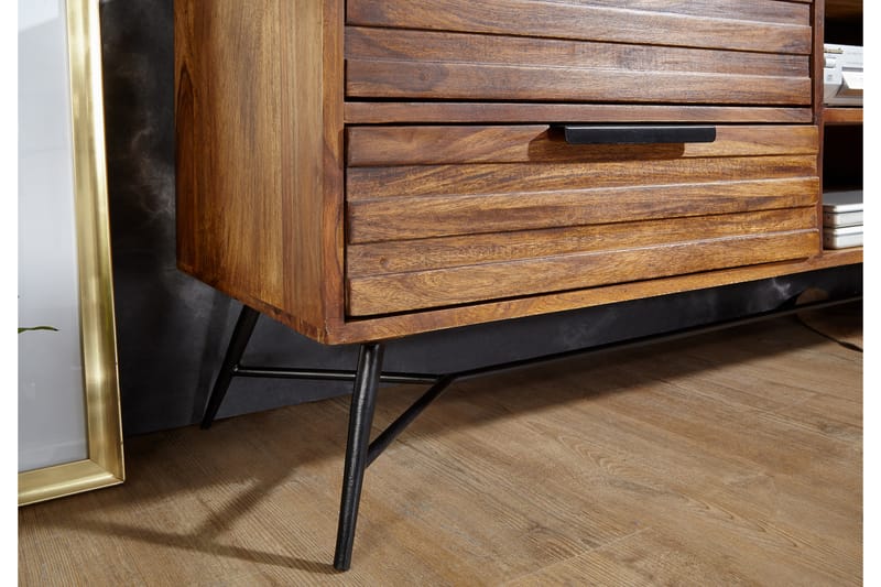 TV-Bänk Stamer 160 cm - Trä|natur - Möbler - TV- & Mediamöbler - TV bänk & mediabänk
