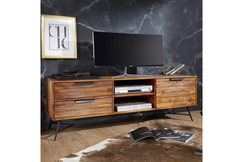 TV-Bänk Stamer 160 cm - Trä|natur - Möbler - TV- & Mediamöbler - TV bänk & mediabänk