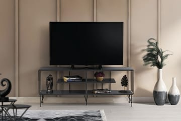 Tv-bänk Steinhagen 120 cm - Antracit - Möbler - TV- & Mediamöbler - TV bänk & mediabänk