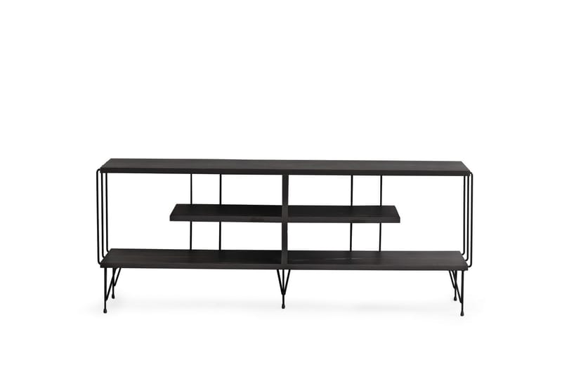 Tv-bänk Steinhagen 120 cm - Mörkbrun - Möbler - TV- & Mediamöbler - TV bänk & mediabänk