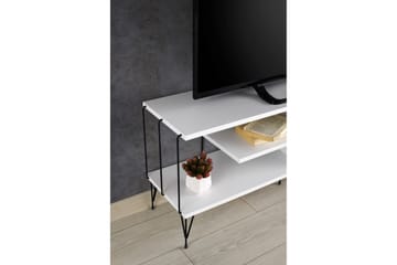 Tv-bänk Steinhagen 120 cm - Vit - Möbler - TV- & Mediamöbler - TV bänk & mediabänk
