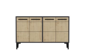 Tv-bänk Stria 120 cm - Antracit - Möbler - TV- & Mediamöbler - TV bänk & mediabänk