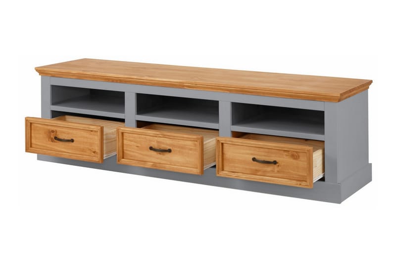 TV-bänk Suzie 170 cm - Grå - Möbler - TV- & Mediamöbler - TV bänk & mediabänk