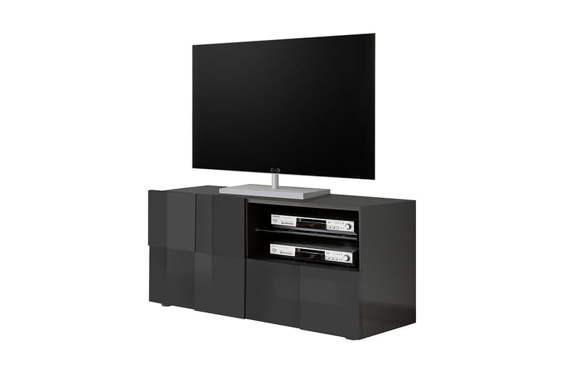 TV-bänk Tabor 121 cm - Grå - TV bänk & mediabänk