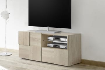 TV-bänk Tabor 121 cm - Samoa Ek|Trä - Möbler - TV- & Mediamöbler - TV bänk & mediabänk