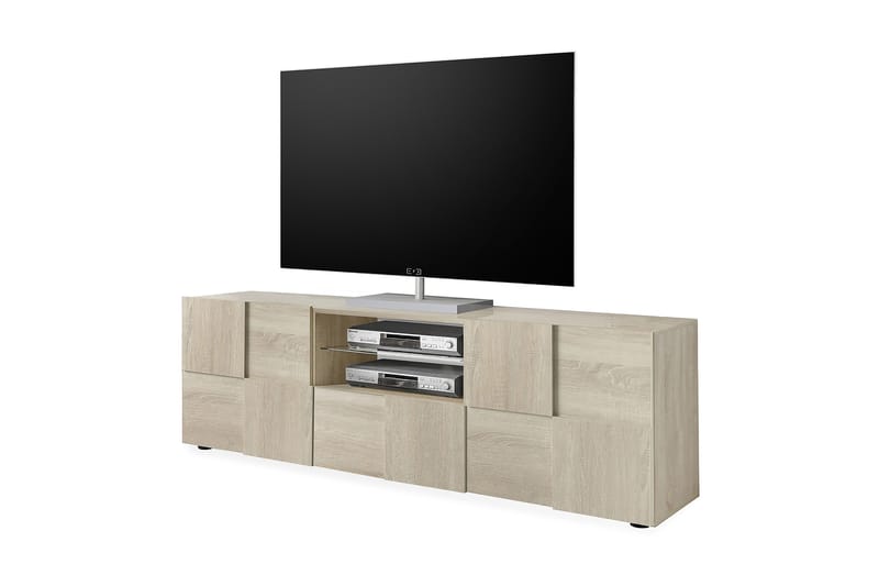 TV-bänk Tabor 181 cm Stor - Samoa Ek|Trä - TV bänk & mediabänk