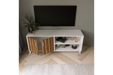 Tv-bänk Tasarima 150 cm - Natur/Vit - Möbler - TV- & Mediamöbler - TV bänk & mediabänk