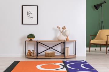 Tv-bänk Thambo 138 cm - Brun/Svart - Möbler - TV- & Mediamöbler - TV bänk & mediabänk