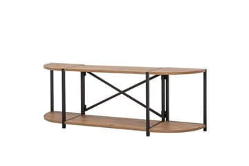 Tv-bänk Thambo 138 cm - Brun/Svart - Möbler - TV- & Mediamöbler - TV bänk & mediabänk