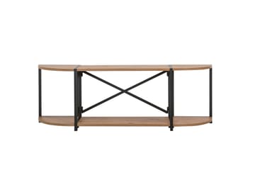 Tv-bänk Thambo 138 cm - Brun/Svart - Möbler - TV- & Mediamöbler - TV bänk & mediabänk