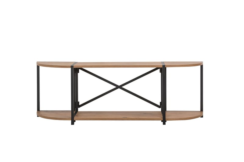 Tv-bänk Thambo 138 cm - Brun/Svart - Möbler - TV- & Mediamöbler - TV bänk & mediabänk