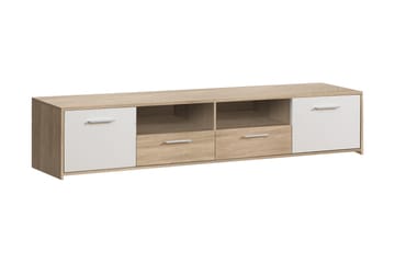 TV-Bänk Tiffannee 182 cm - Brun|Vit - Möbler - TV- & Mediamöbler - TV bänk & mediabänk
