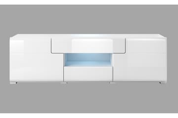 Tv-bänk Torrao 159 cm - Vit - Möbler - TV- & Mediamöbler - TV bänk & mediabänk