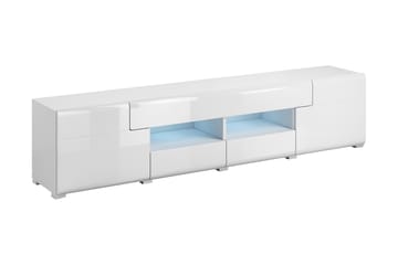 Tv-bänk Torrao 208 cm - Vit - Möbler - TV- & Mediamöbler - TV bänk & mediabänk