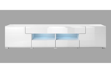 Tv-bänk Torrao 208 cm - Vit - Möbler - TV- & Mediamöbler - TV bänk & mediabänk