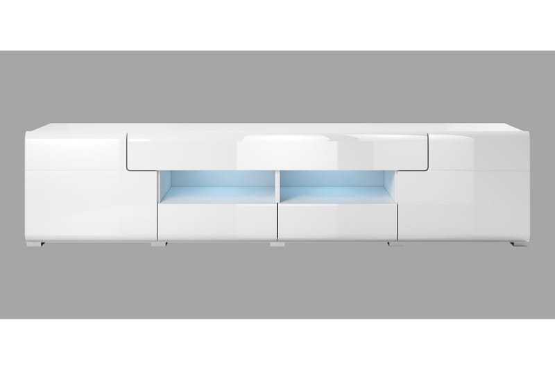 Tv-bänk Torrao 208 cm - Vit - Möbler - TV- & Mediamöbler - TV bänk & mediabänk