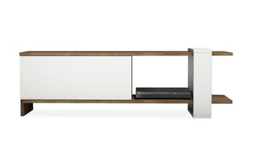 TV-Bänk Tyrsberget 120 cm - Brun|Vit - Möbler - TV- & Mediamöbler - TV bänk & mediabänk