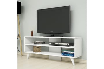 TV-Bänk Tyrsberget 120 cm - Vit - Möbler - TV- & Mediamöbler - TV bänk & mediabänk